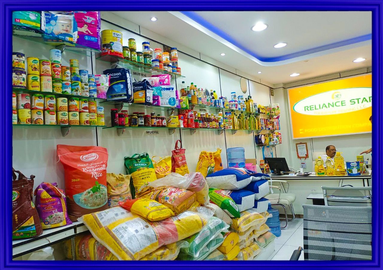 our store, wholesale foodstuff supplier, rice, spices, wheat flour,