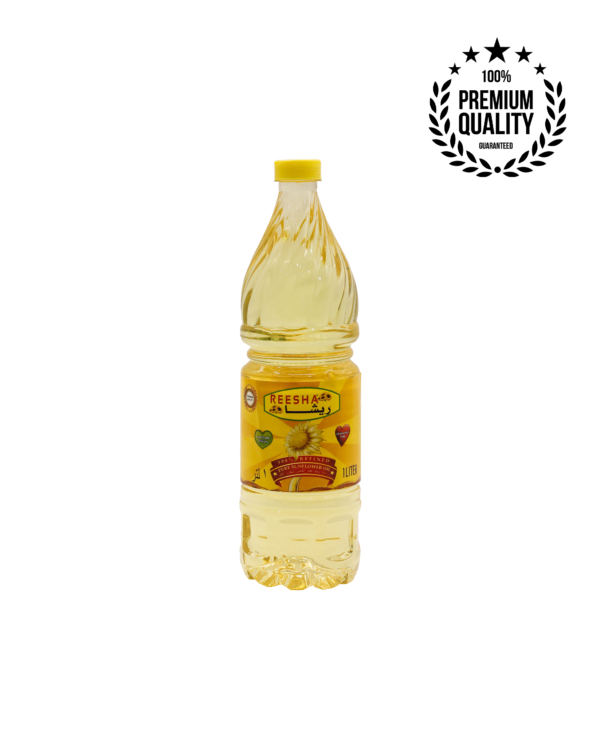 Sunflower Cooking Oil 1 liter - Reesha Cooking Oil
