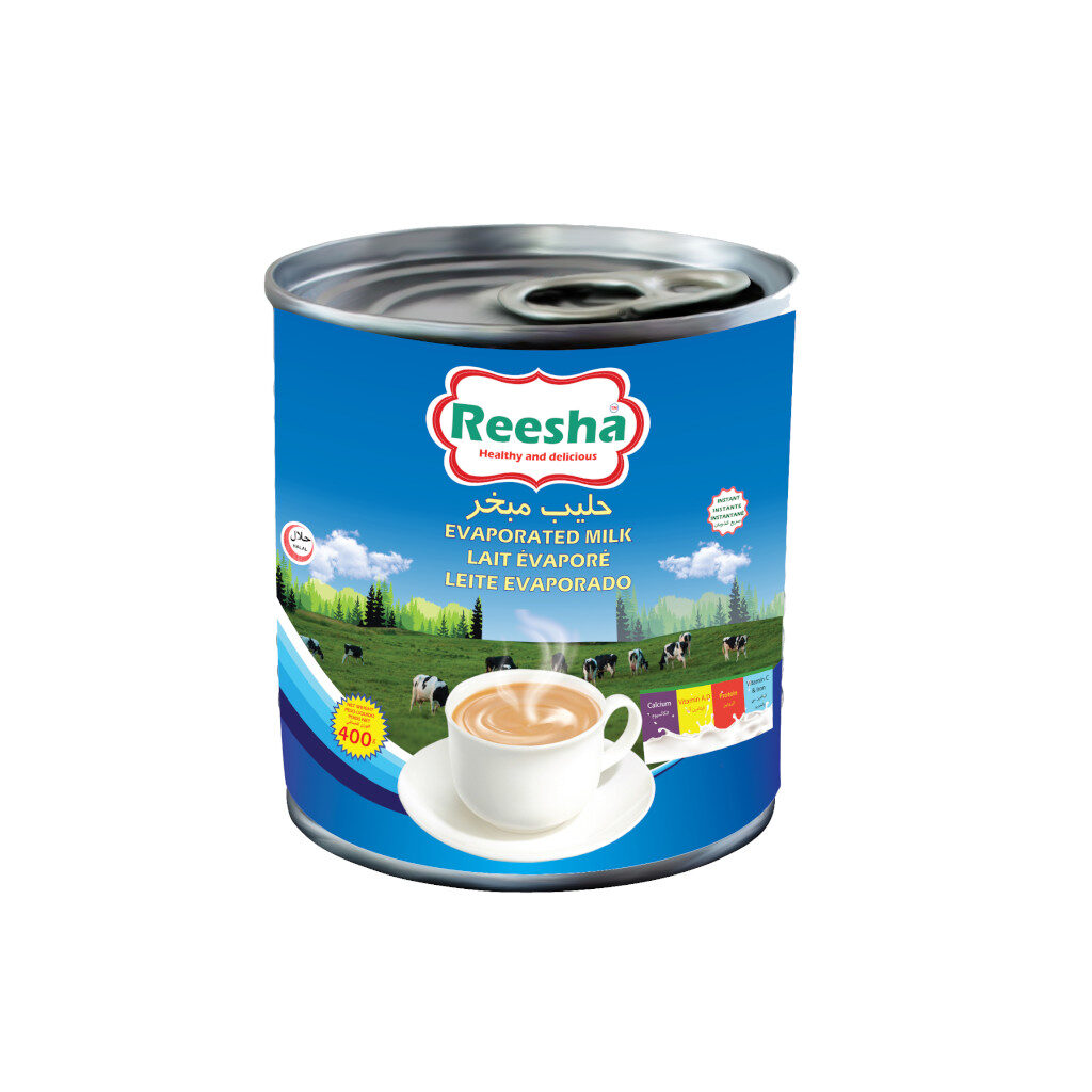 Evaporated Milk - Reesha Wholesale Milk Product Supplier Dubai UAE
