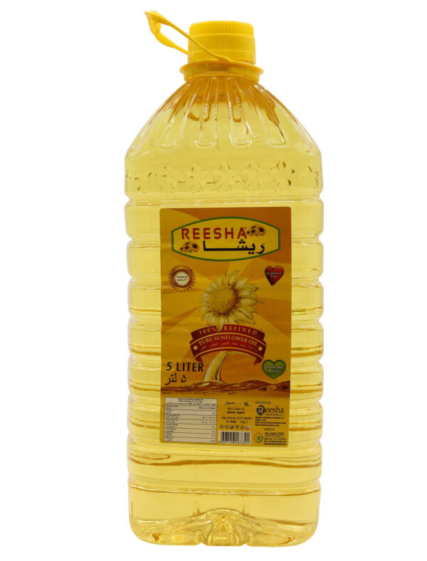 Sunflower Cooking Oil 5liter - Reesha General Trading Dubai