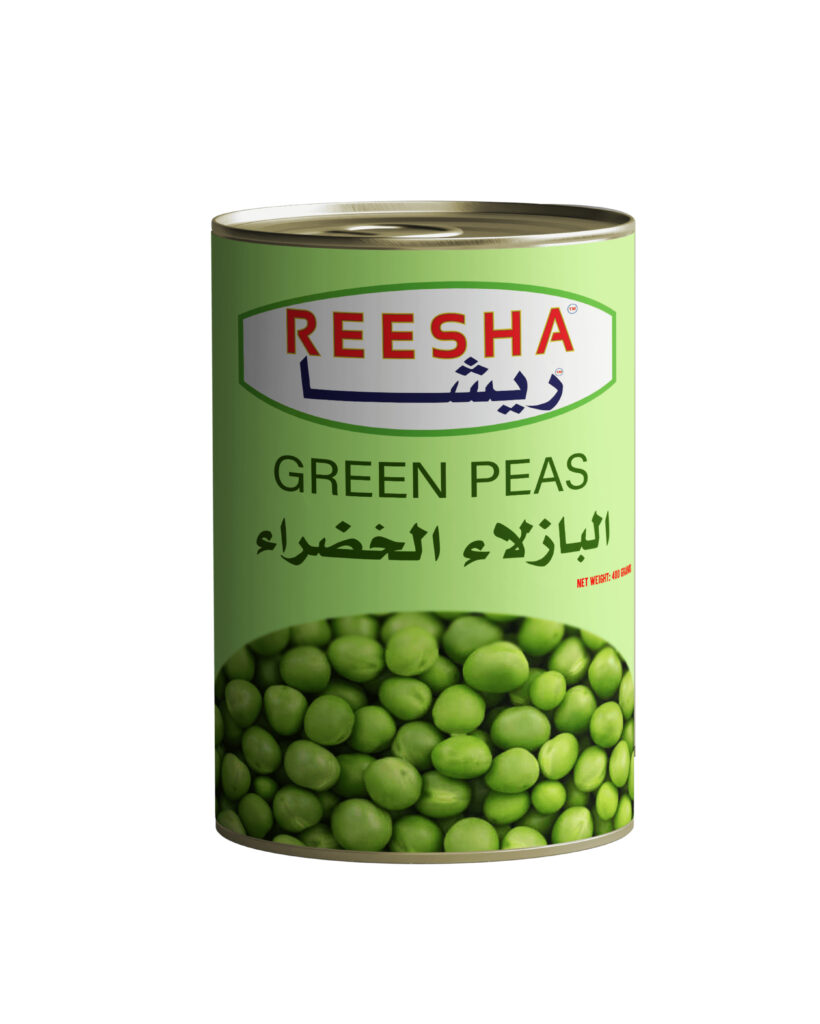 Green Peas - Reesha Canned Food Wholesale Supplier