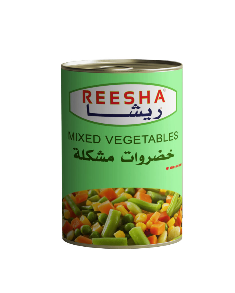 Mixed Vegetables - Reesha Canned Food Wholesale Supplier