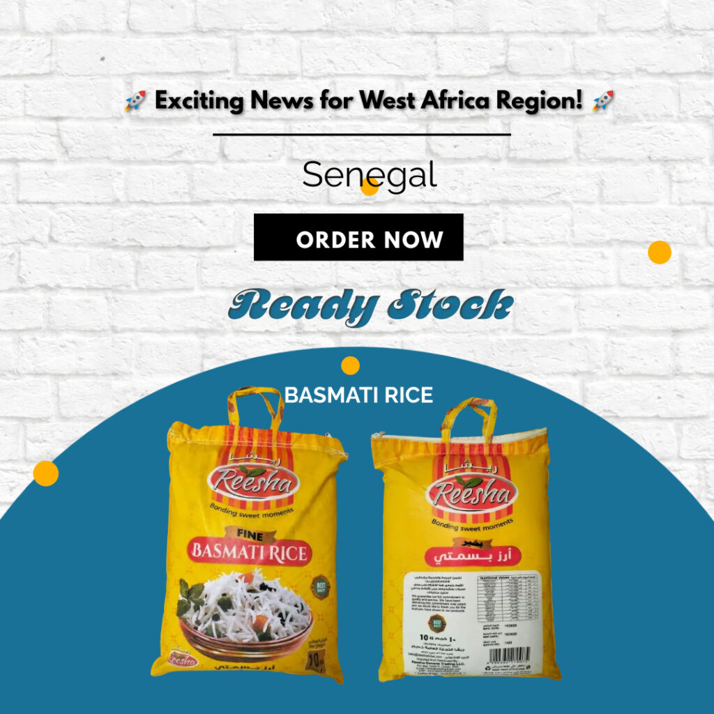 Basmati Rice Supplier Senegal - Fine Basmati Rice Wholesale B2B Supplier in Senegal
