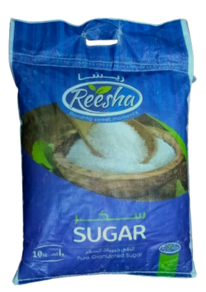 Reesha Sugar - Shaker 10kg